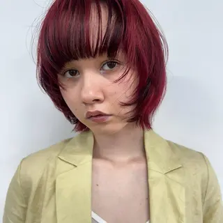 ショート カラー myu 🐈‍⬛のヘアスタイル