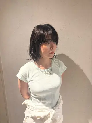 ショート カラー 中田 桃夏のヘアスタイル