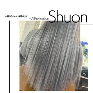 ロング カラー パーマ ヘアアレンジ extentionspace Shuon所属・KITTY 立川のマツエク・マツパデザイン
