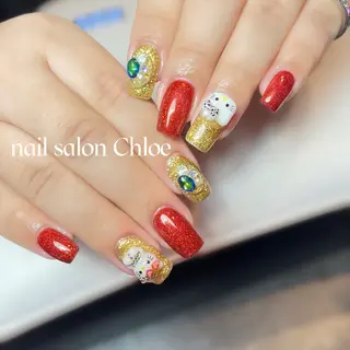 ネイル 鈴木 利奈のネイルデザイン