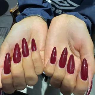 ロング 小川 柚香のネイルデザイン