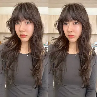 ロング 🤎透明感カラー/ ブリーチ無/Yuzuのヘアスタイル