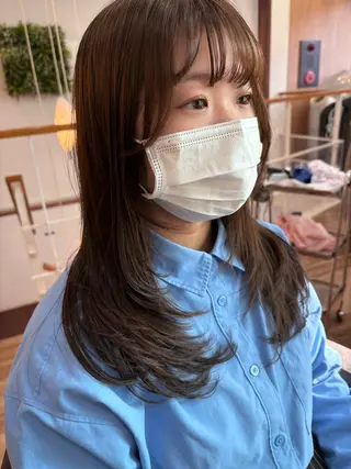 ロング カラー しみず さくら🌸のヘアスタイル