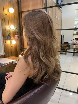 カラー 黒田瀬奈/ボブ まろやかベージュのその他イメージ