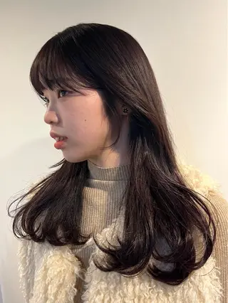 カラー 米村 春香のヘアスタイル