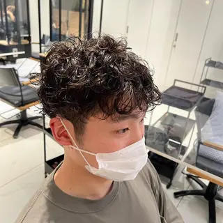 ショート パーマ ヘアアレンジ メンズ ✨ショート・ボブ✨ 🌿‬宮脇 彩華🌿のヘアスタイル