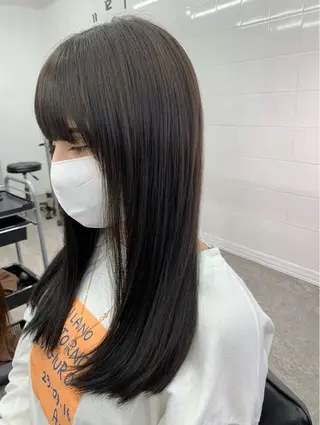 セミロング 🌈ハイトーン/ ワタル🌈のヘアスタイル