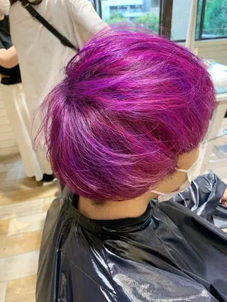 ショート カラー メンズ 【店長】 草間大輔のヘアスタイル