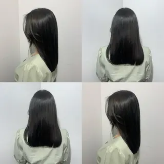 セミロング カラー もにか🌞原宿/渋谷 🌝ブリーチカラーのヘアスタイル