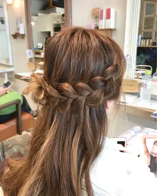 ロング ヘアアレンジ メンズ指名多数!! SiLO 田島のヘアスタイル