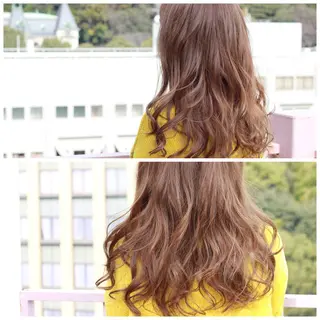 セミロング カラー Viage （ビアージュ）のヘアスタイル