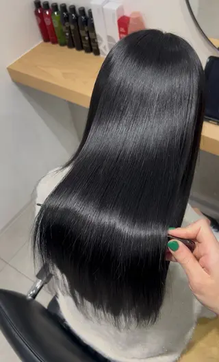 ロング RAF TOKYO 薬院店所属・福岡【髪質改善】 艶カラー/ MIHOのヘアスタイル