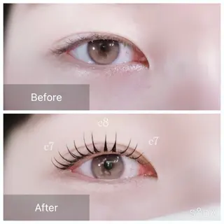 マツエク・マツパ Eye Labo Swipのマツエク・マツパデザイン