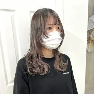 ミディアム カラー パーマ ヘアアレンジ メンズ ササキカズマ〻透明感 〻色落ち〻赤み消しのヘアスタイル