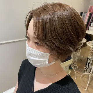 ミディアム カラー パーマ ヘアアレンジ メンズ キッズ ネイル マツエク・マツパ 🫧垢抜けヘア🫧 SHIORIのヘアスタイル