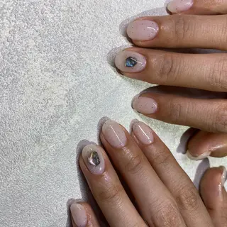 ネイル Amber21.所属・Nagahama Akariのネイルデザイン