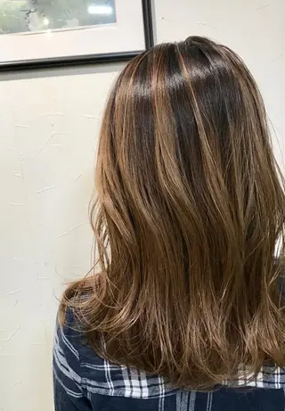 セミロング 🔍髪質改善診断🔎 長山　 シュンスケのヘアスタイル