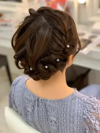 ヘアアレンジ ベストシーン 新浦安のマツエク・マツパデザイン