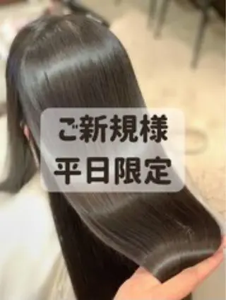 ロング カラー 永石 大士のヘアスタイル