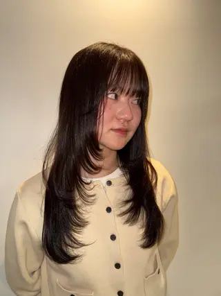 ロング パーマ saki/Insta fleur_sakiのヘアスタイル