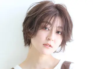 ショート 【元住吉の艶髪の神様 】💓モリモト💓のヘアスタイル