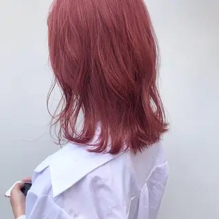 ミディアム カラー ヘアアレンジ レイヤーカット指名 No.1💖マユカのヘアスタイル