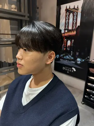 ミディアム パーマ メンズ Dxxxx III所属・女性目線の大人 メンズ*Ayakaのヘアスタイル