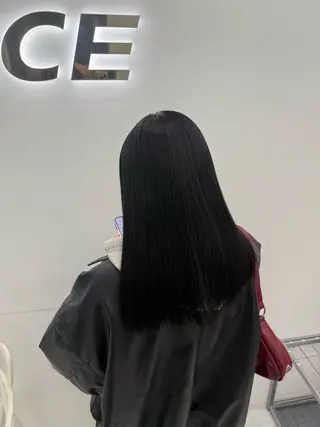 セミロング カラー 中韓レイヤー/ ブラウン🤎はやとのヘアスタイル