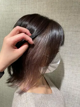 ミディアム カラー ユヅキ 【8月限定クーポン】のヘアスタイル