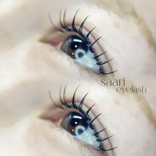 マツエク・マツパ saari eye lash staffのマツエク・マツパデザイン