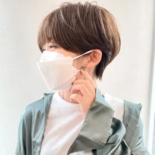 ショート 🎗️comoda 神戸三宮 髪質改善のヘアスタイル
