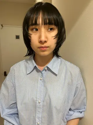 ショート カラー GO TODAY シェアサロン 表参道Flos店所属・nishi fuyumiのヘアスタイル