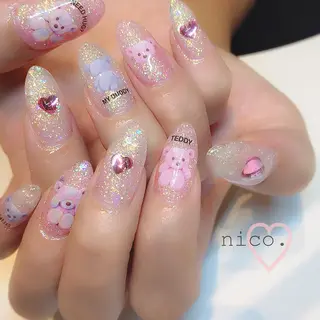 ネイル マツエク・マツパ 三鷹🎀韓国ネイル/ niconail🪄のネイルデザイン
