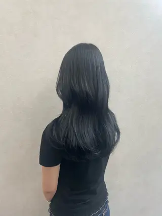 ロング カラー 🍐透明感カラー🍐 レイヤーカットのヘアスタイル