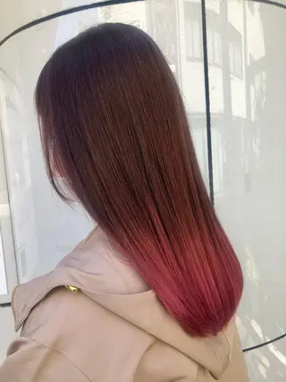 ロング カラー 千葉 洋平のヘアスタイル