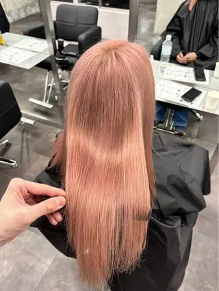 ロング カラー 野﨑 煌のヘアスタイル