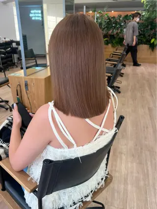 ミディアム 溝曽路 優衣のヘアスタイル