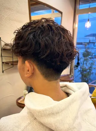 パーマ glow up by24 稲葉店所属・glow up by 24稲葉/小原大輝のヘアスタイル