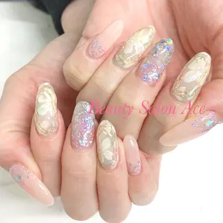 ネイル Beauty Salon Ace（ネイルサロン　エース）所属・池袋フィルイン Ace♡長さだしのネイルデザイン