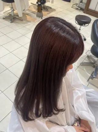 ロング カラー VANCOUNCIL千種【ヴァンカウンシル】所属・yui｜名古屋｜ カラーモデルのヘアスタイル