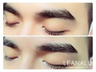 メンズ leanalu 池袋店のマツエク・マツパデザイン