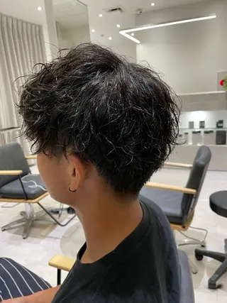 パーマ メンズ Tink　天神店所属・今村賢治/メンズ/ レイヤー✨艶カラーのヘアスタイル