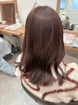 カラー 渡邊 玲来のヘアスタイル