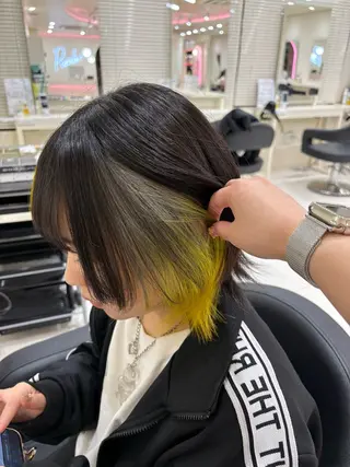 セミロング カラー 💟RINNA 艶カラー💟のヘアスタイル