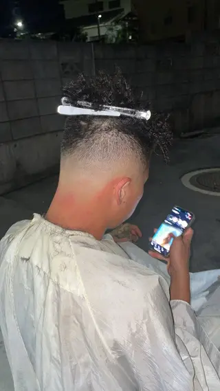 💈フェード💈 開成のヘアスタイル