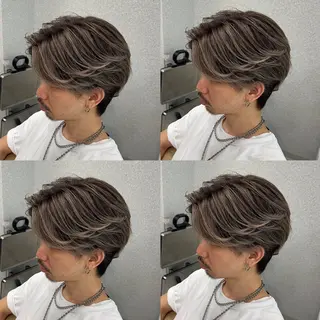 メンズ Takahiro 髪質改善のヘアスタイル
