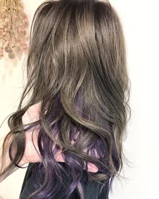 セミロング ブリーチ/髪質改善 NYNY大久保のヘアスタイル