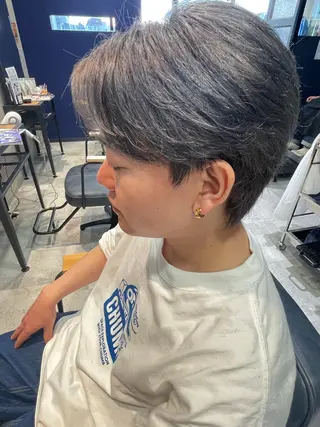 カラー メンズ メンズ限定そらパーマ カラーモデル募集🐝のヘアスタイル