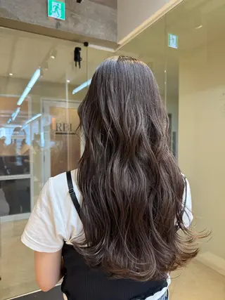 ロング カラー 吉川 慶斗のヘアスタイル