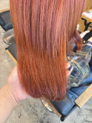 ミディアム カラー 透明感カラー/ボブ /ショート/小由葵のヘアスタイル